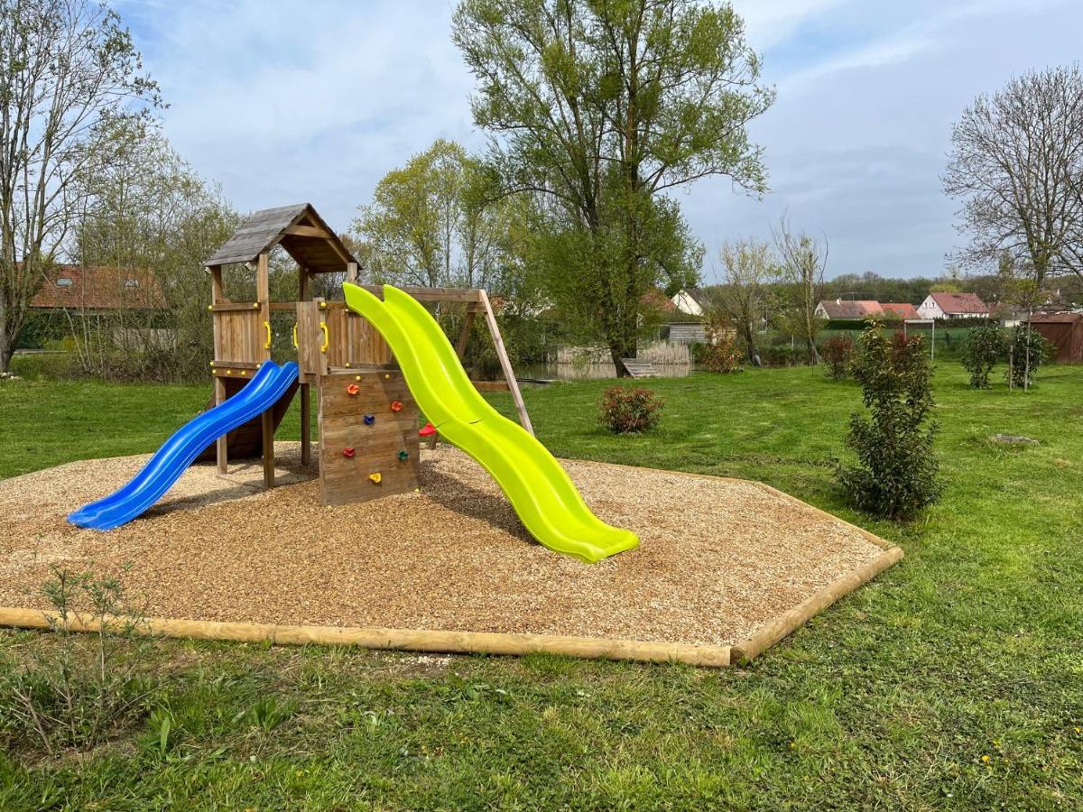Willa Domaine Des Galinaces Roulotte La Roussette 2-4P Marigny-les-Reullee Zewnętrze zdjęcie