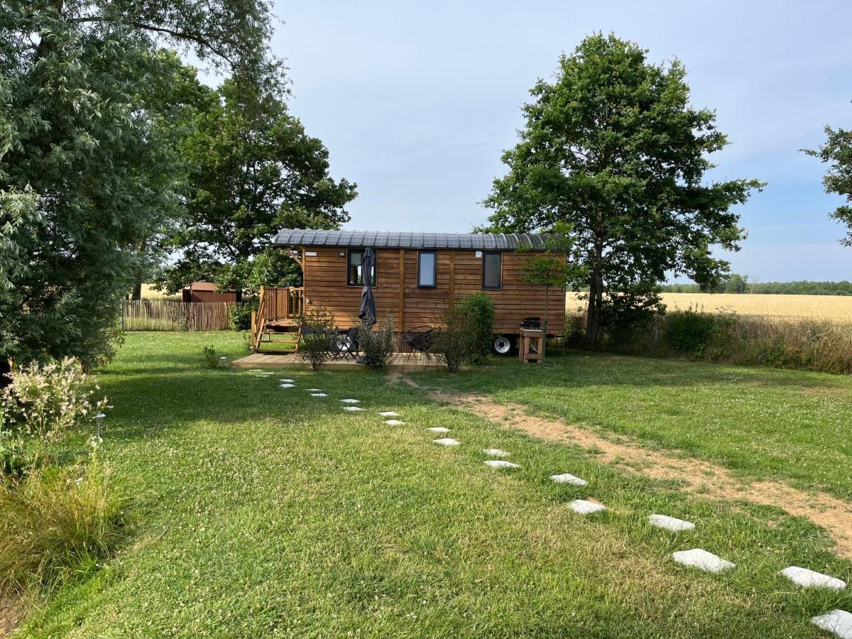 Willa Domaine Des Galinaces Roulotte La Roussette 2-4P Marigny-les-Reullee Zewnętrze zdjęcie